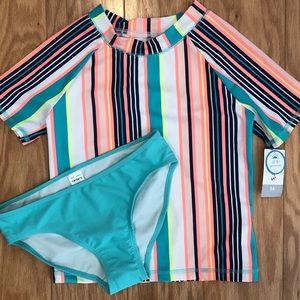 NWT Girls 2-piece swimsuit